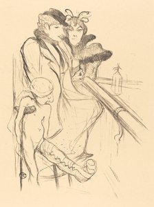 Haavoittunut Eros Eros vanné, 1894. tekijältä Henri de Toulouse Lautrec