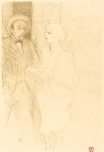 Yahne ja Mayer vaikeassa iässä Yahne ja Mayer vaikeassa iässä, 1895. tekijältä Henri de Toulouse Lautrec