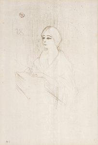 Yahne laatikossaan, 1895 tekijältä Henri de Toulouse Lautrec