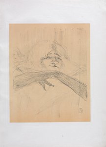 Yvette Guilbert-englanninkielinen sarja: Linger Longer Loo tekijältä Henri de Toulouse Lautrec