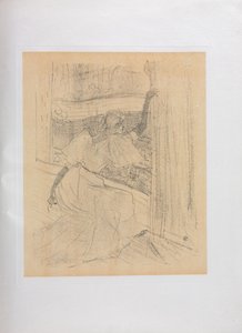 Yvette Guilbert-englanninkielinen sarja: Tervehdys yleisölle, 1898. tekijältä Henri de Toulouse Lautrec
