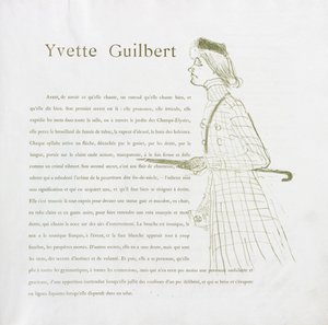 Yvette Guilbert - Französische Serie: Nr. 1