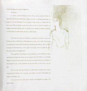 Yvette Guilbert-French-sarja: nro 9 tekijältä Henri de Toulouse-Lautrec