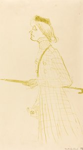Yvette Guilbert tekijältä Henri de Toulouse Lautrec