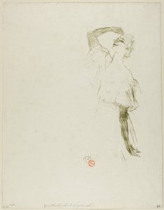 Yvette Guilbert tekijältä Henri de Toulouse-Lautrec