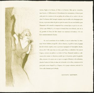 Yvette Guilbert tekijältä Henri de Toulouse Lautrec