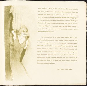 Yvette Guilbert, 1894. tekijältä Henri de Toulouse Lautrec