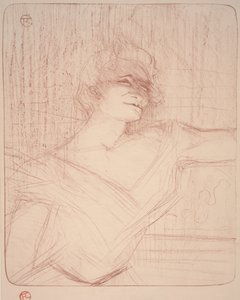 Yvette Guilbert, La Glu tekijältä Henri de Toulouse Lautrec