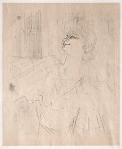 Yvette Guilbert: Ménilmontantissa, Bruantista tekijältä Henri de Toulouse Lautrec