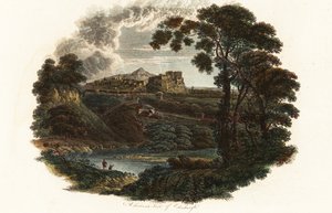 Kaukainen näkymä Edinburghiin tekijältä Henry (after) Raeburn