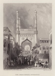 T Char Minar, Hyderabad (Kalor Litho)