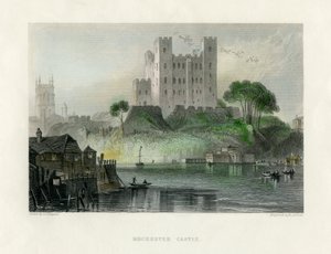 Rochesterin linna, Kent, 1800-luvun puoliväli.
