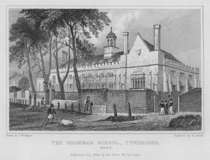 The Grammar School, Tunbridge, Kent (kaiverrus) tekijältä Henry Adlard