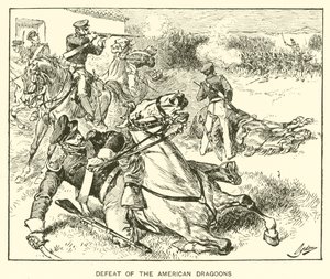 American Dragonsin tappio (litho) tekijältä Henry Alexander (after) Ogden