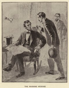 Varoitustalo (litho) tekijältä Henry Alexander (after) Ogden