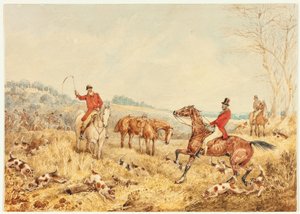 Metsästys kohtaus tekijältä Henry Alken
