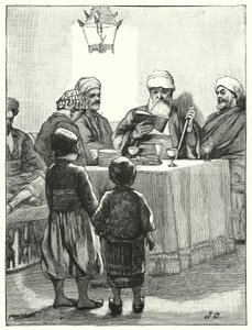 Moderni juutalaisten pääsiäinen (litho) tekijältä Henry Andrew Harper