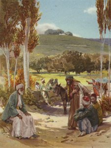 Tervehdys idässä (väri litho) tekijältä Henry Andrew Harper