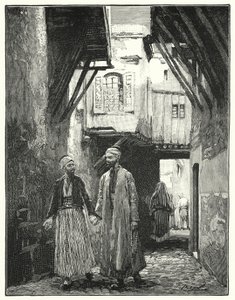Katu Damaskuksessa (litho)