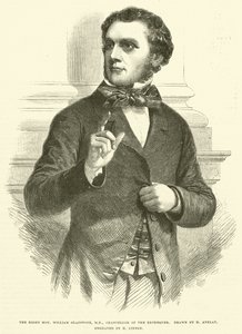 Oikea, arvoisa William Gladstone, kansanedustaja, valtiovarainministeri tekijältä Henry Anelay