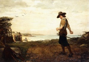 Rose Standishin hautaus, 1870 tekijältä Henry Bacon