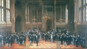 Jäsenten aula, parlamenttitalo, 1872-1873