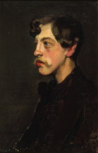 Runoilija Camille Mauclairin muotokuva 1872-1945, n. 1895.