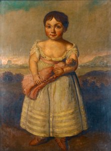 Horatia Nelson (1801-1881), noin 1806 (öljy kankaalle).