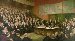 Perjantai-illan keskustelu kuninkaallisessa instituutissa; Sir James Dewar nestemäisestä vedystä, 1904