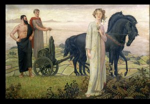 Huonekalut ja erilaiset esineet 1100- ja 1300-luvuilta tekijältä Henry Bryson Burroughs
