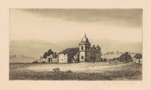 Missio San Carlos Borromeo, 1883.