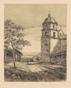 Missio Santa Barbara, katsoen etelään