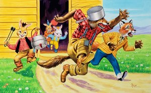 Brer Rabbit, ystävät ja kattilat