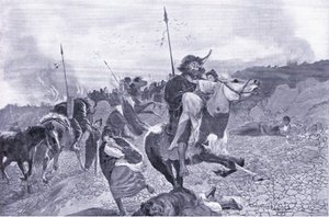 Varhainen hunien hyökkäys 180 eaa tekijältä Henry Charles Seppings Wright