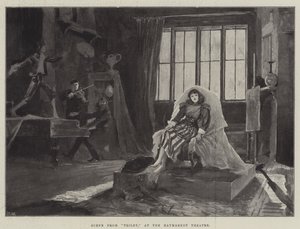 Kohtaus Trilbystä Haymarket-teatterissa tekijältä Henry Charles Seppings Wright