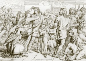 Kuinka Hereward tappoi karhun (kaiverrus)