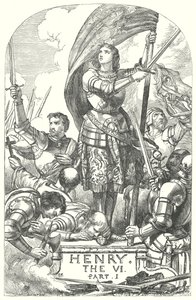 Kuningas Henrik VI osa I (kaiverrus) tekijältä Henry Courtney (after) Selous