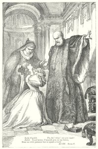 Romeo ja Julia (kaiverrus) tekijältä Henry Courtney (after) Selous