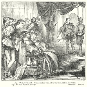 The Taming of the Shrew (kaiverrus) tekijältä Henry Courtney (after) Selous