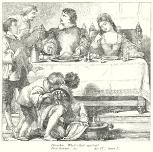 The Taming of the Shrew (kaiverrus) tekijältä Henry Courtney (after) Selous