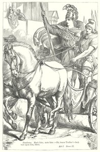 Troilus ja Cressida (kaiverrus) tekijältä Henry Courtney (after) Selous