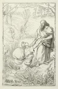 Kuvitus John Bunyanin teokseen The Pilgrim