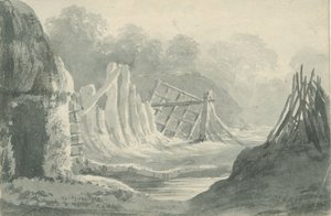 Lichfield - Editial: seepia pesupiirustus, nd [1788-1855] (piirustus) tekijältä Henry Curzon Allport