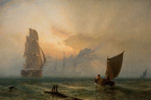 Englannin puiset muurit, 1856.