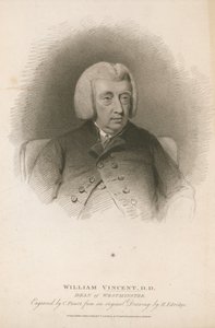 William Vincent, DD, Westminsterin kirkon dekaani. tekijältä Henry Edridge