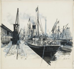 Ladataan Pomona Dockissa tekijältä Henry Edward Tidmarsh