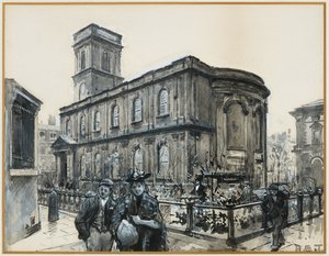 Pyhän Annan kirkko kujalta tekijältä Henry Edward Tidmarsh