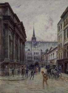 St. Lawrence Jewry ja Guildhall tekijältä Henry Edward Tidmarsh