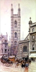 St Mary Aldermary, Queen Victoria Street tekijältä Henry Edward Tidmarsh