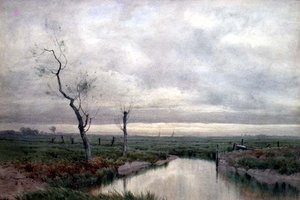 Coastal Marshlands (watercolor)finn